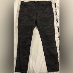 Express Camo Print jeans with stretch - Size 14R